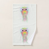 Rainbow Ostrich  Bad Handdoek (Handdoek)
