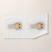 Rainbow Ostrich  Bad Handdoek (Handdoek)