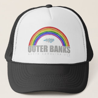 Rainbow Outer Banks OBX North Carolina USA Trucker Pet