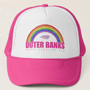 Rainbow Outer Banks OBX North Carolina USA  Trucker Pet