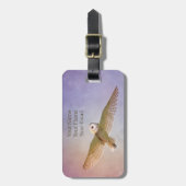 Rainbow Owl-Bagagelabel Bagagelabel (Voorkant verticaal)