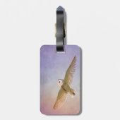 Rainbow Owl-Bagagelabel Bagagelabel (Achterkant verticaal)