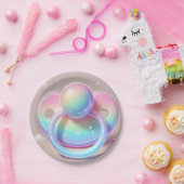 Rainbow Pacifier Borden Papieren Bordje (Feest)