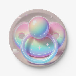 Rainbow Pacifier Borden Papieren Bordje