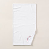 Rainbow Painbow Pattern Towel Set Bad Handdoek (Handdoek)