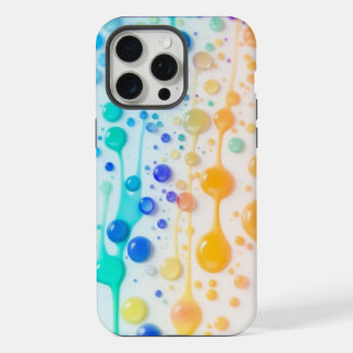 Rainbow Paint Drip Telefoonhoes iPhone 15 Pro Max Case