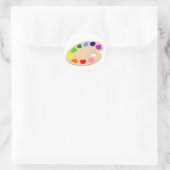 Rainbow Paint Palette Art Stickers (Tas)