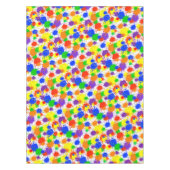 Rainbow Paint Splash Party tafelkleed (Voorkant)