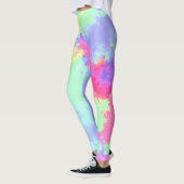 Rainbow Paint Splatter, effect Leggings (Links)