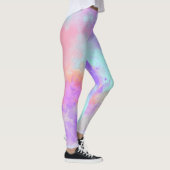 Rainbow Paint Splatter, effect Leggings (Rechts)