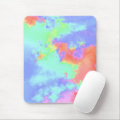 Rainbow Paint Splatter, effect Muismat (Met muis)