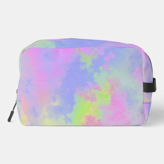 Rainbow Paint Splatter, effect Toilettasje (Achterkant)