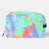 Rainbow Paint Splatter, effect Toilettasje (Achterkant)