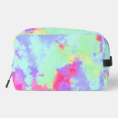 Rainbow Paint Splatter, effect Toilettasje (Achterkant)