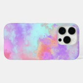 Rainbow Paint Splatter iPhone 16 Hoesje (Achterkant (horizontaal))