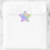 Rainbow Paint Splatter Star Sticker (Tas)