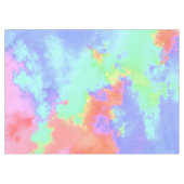 Rainbow Paint Splatter tafelkleed (Voorkant (Horizontaal))