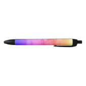 Rainbow Painting Texture Pattern Beach Zwarte Inkt Pen (Bodem)
