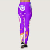 Rainbow Paisley Pattern Leggings (Achterkant)
