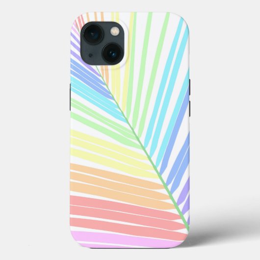 Rainbow Palm Leaf #2 #wall #art Case-Mate iPhone Case (Achterkant)