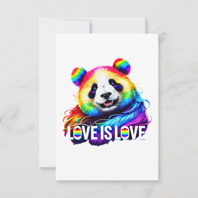 Rainbow Panda (Voorkant)