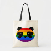 Rainbow Panda, LGBTQ Panda, Queer Panda- Pride Tote Bag (Voorkant)