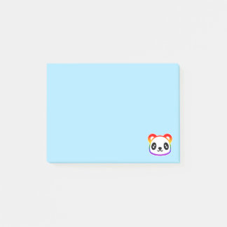 Rainbow Panda Post-it® Notes