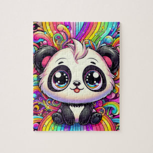 Rainbow Panda puzzel