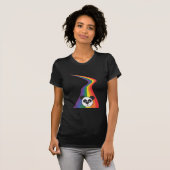 Rainbow Panda T-shirt (Voorkant volledig)