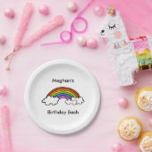 Rainbow Paper Bord (Feest)