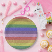 RAINBOW PAPIEREN BORDJE (Feest)