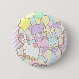 Rainbow Parade Pin Ronde Button 5,7 Cm