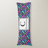 Rainbow Pareltjes Juwelen gepersonaliseerd Lichaamskussen (Voorkant Verticaal)