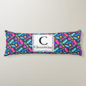 Rainbow Pareltjes Juwelen gepersonaliseerd Lichaamskussen (Voorkant)