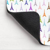 Rainbow Paris Eiffeltoren patroon Muismat (Hoek)