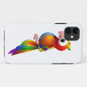 RAINBOW PARROT Case-Mate iPhone CASE (Achterkant (horizontaal))