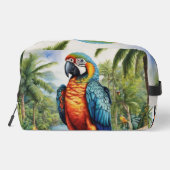 Rainbow Parrot Dopp Kit Toilettasje (Achterkant)