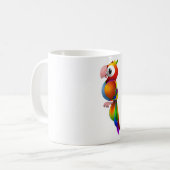 RAINBOW PARROT KOFFIEMOK (Voorkant links)