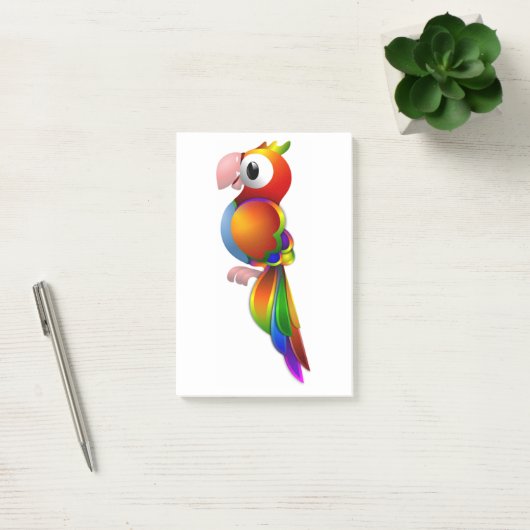 RAINBOW PARROT POST-IT® NOTES (Kantoor)