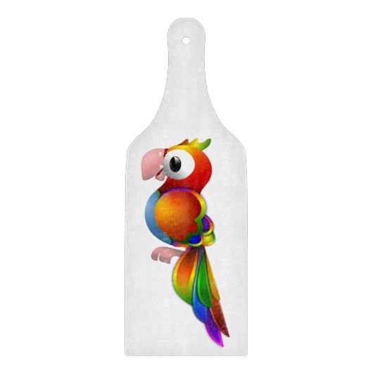 RAINBOW PARROT SNIJPLANK (Voorkant)