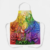 Rainbow Party Apron Schort (Voorkant)