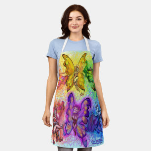 Rainbow Party Apron Schort