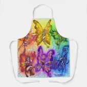 Rainbow Party Apron Schort (Voorkant)