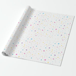 RAINBOW PARTY PATTERN heldere, kleurrijke moderne Cadeaupapier