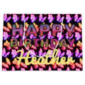 Rainbow  pastei voor gloedvlinder, partij groot cadeauzakje (Voorkant)