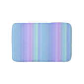 Rainbow Pastel Blue Paars Green Bath Mat (Voorkant)