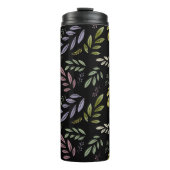 Rainbow Pastel Boho Chic Natuur Liefhebbers Thermosbeker (Voorkant)