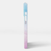 Rainbow Pastel esthetisch iPhone Hoesje (Linkerkant)