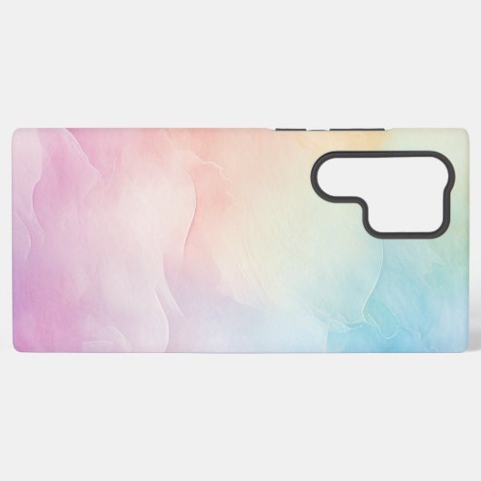 Rainbow Pastel esthetisch Samsung Galaxy Hoesje (Achterkant horizontaal)