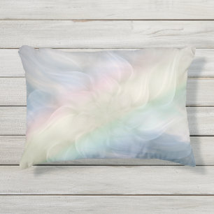 Rainbow Pastel Floral Mandala design Buitenkussen